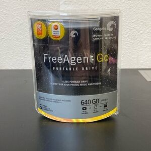 Free agent go portable drive brand-new inbox 640 GB